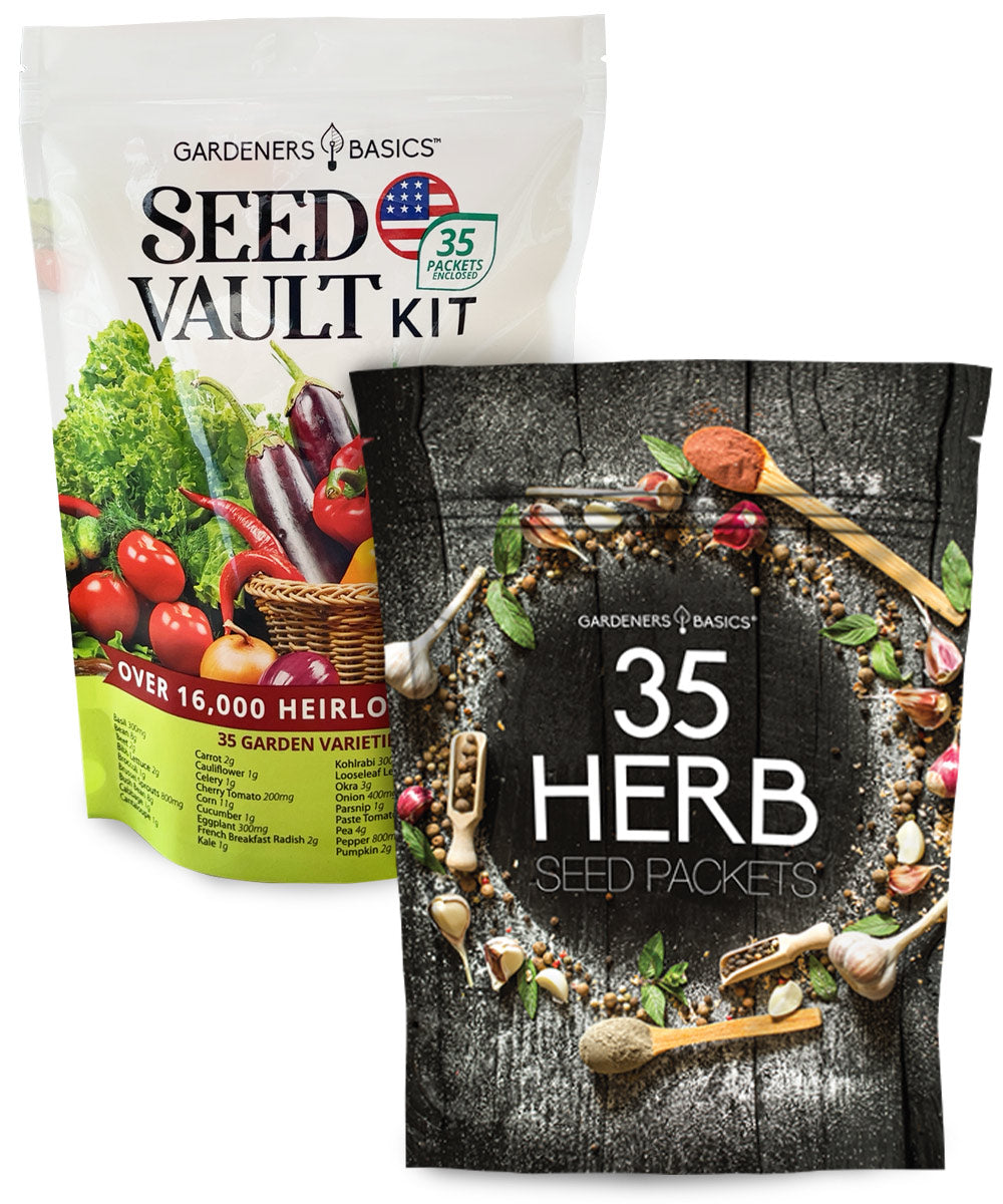 seeds for the garden Gardeners Basics Gardeners Seed Vault Kit