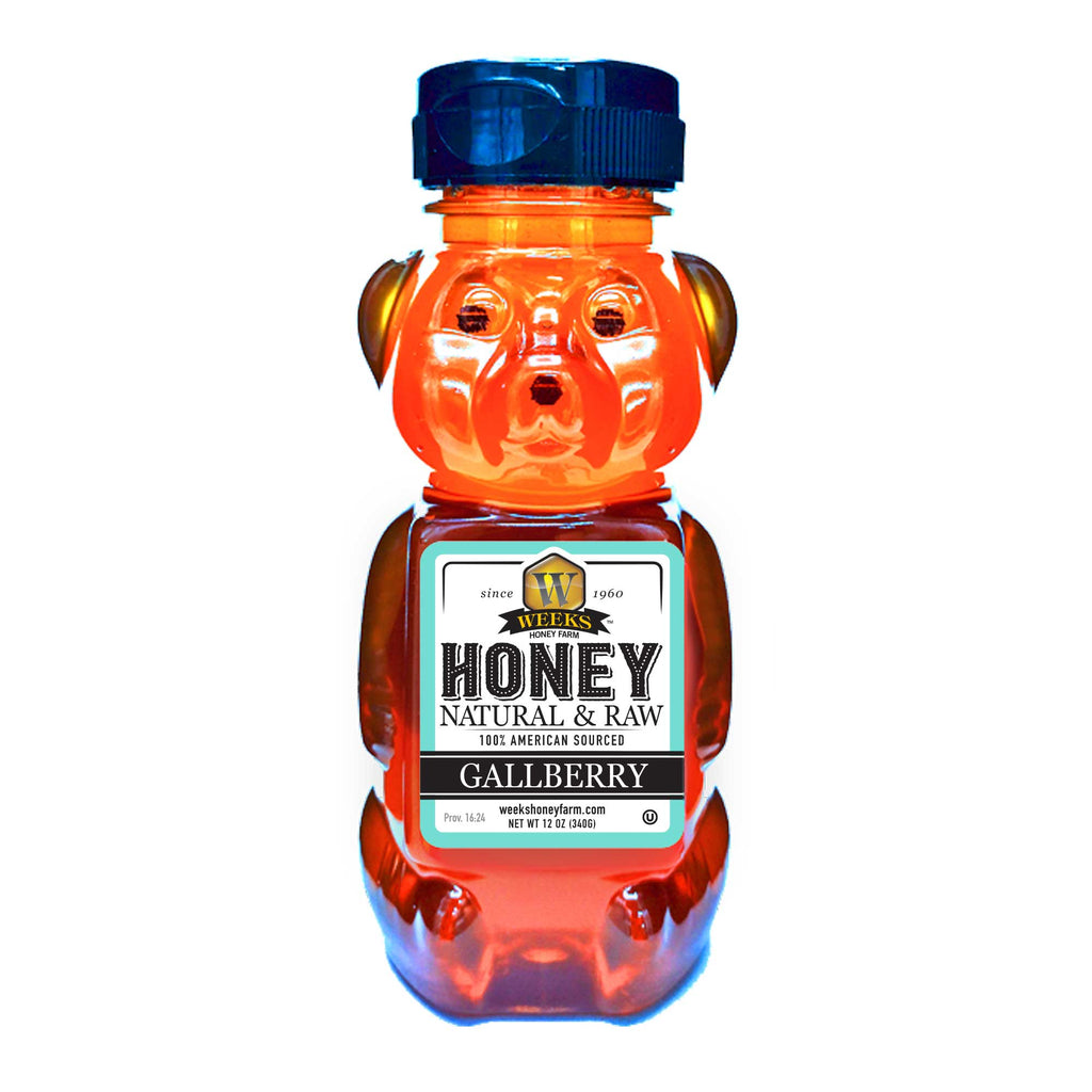Our Best All-Natural Pure Raw Gallberry Honey | Weeks Honey Farm