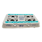 Henlay 18-Pack Egg Cartons for Farm Fresh Eggs – Durable & Reusable Egg Carton, 50 Pack