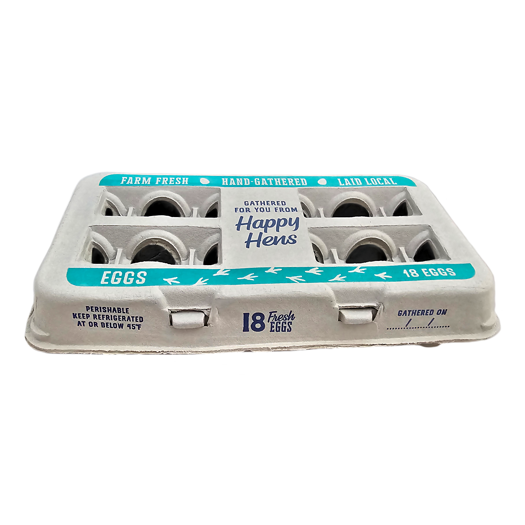 Henlay 18-Pack Egg Cartons for Farm Fresh Eggs – Durable & Reusable Egg Carton, 50 Pack