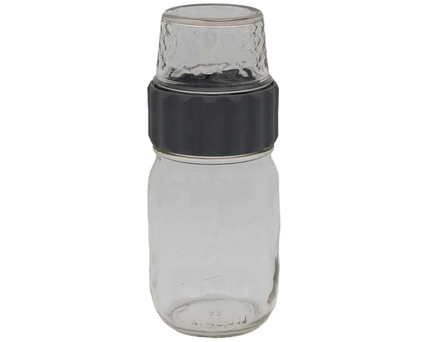 2-in-1 Lid to Connect Two Regular Mouth Mason Jars