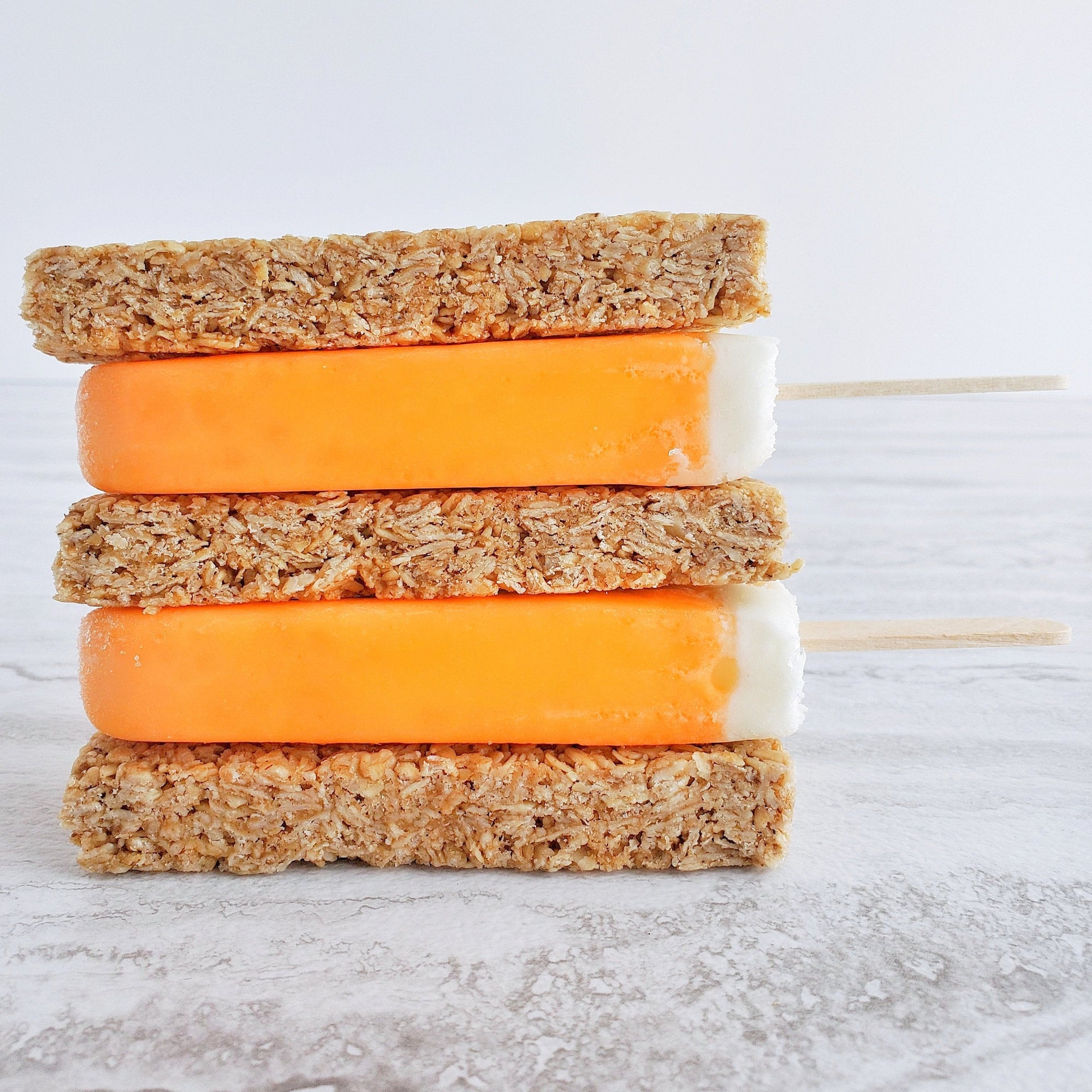 Orange Vanilla (Orange Cardamom) Granola Bars