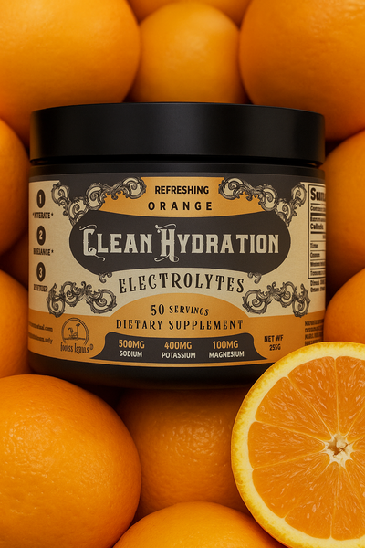 Clean Hydration - Orange - Electrolytes