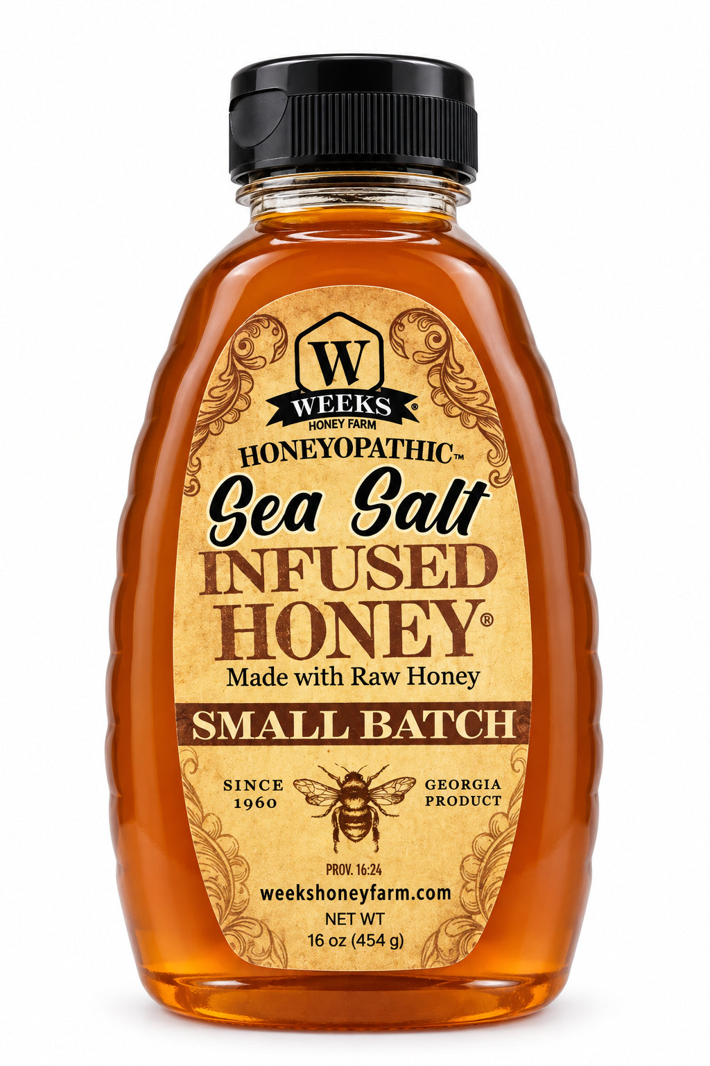 Infused Honey Trio Gift Set: Cinnamon, Rosemary & Salted Honey