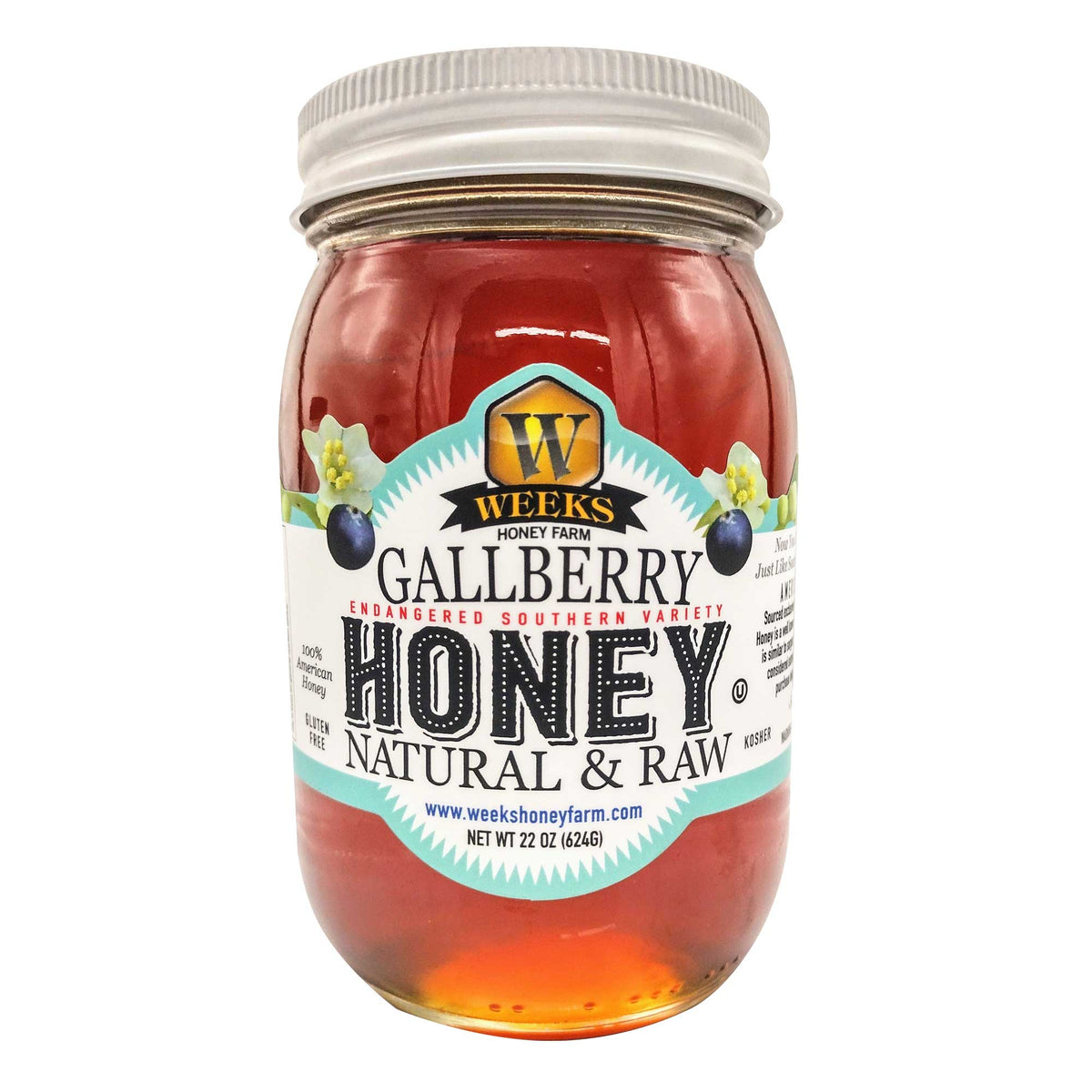 Our Best All-Natural Pure Raw Gallberry Honey | Weeks Honey Farm