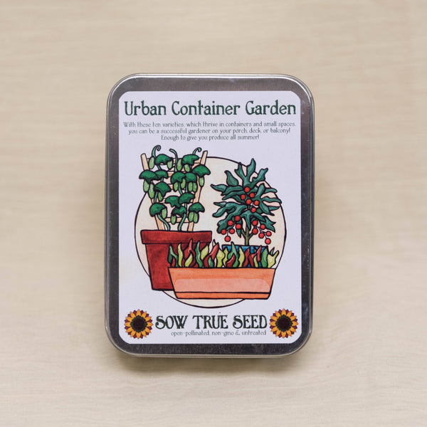 Urban Container Garden Collection Gift Tin