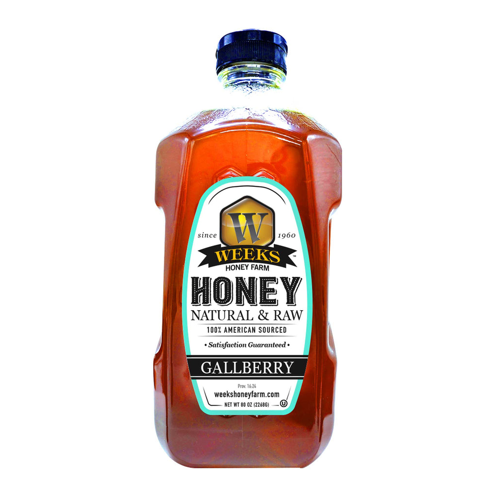 Our Best All-Natural Pure Raw Gallberry Honey | Weeks Honey Farm