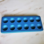 Henlay Decorative Egg Storage Tray: Wooden Egg Holder for Refrigerator, Kitchen Counter, Serving, or Display