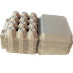 Henlay Vintage Blank Egg Cartons, Classic 3x4 Design, 2 Colors, 25, 65, 75, or 200 Pack