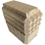 Henlay Vintage Blank Egg Cartons, Classic 3x4 Design, 2 Colors, 25, 65, 75, or 200 Pack