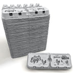 Split-Apart Egg Cartons - Securely Holds 6 or 12 Extra Large Eggs