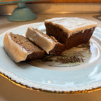 Mini Banana Bread Loaf with Brown Butter Glaze