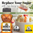 All-Natural Pure Raw Clover Honey - Sweet, Light, & Nutrient-Rich, No | Weeks Honey Farm