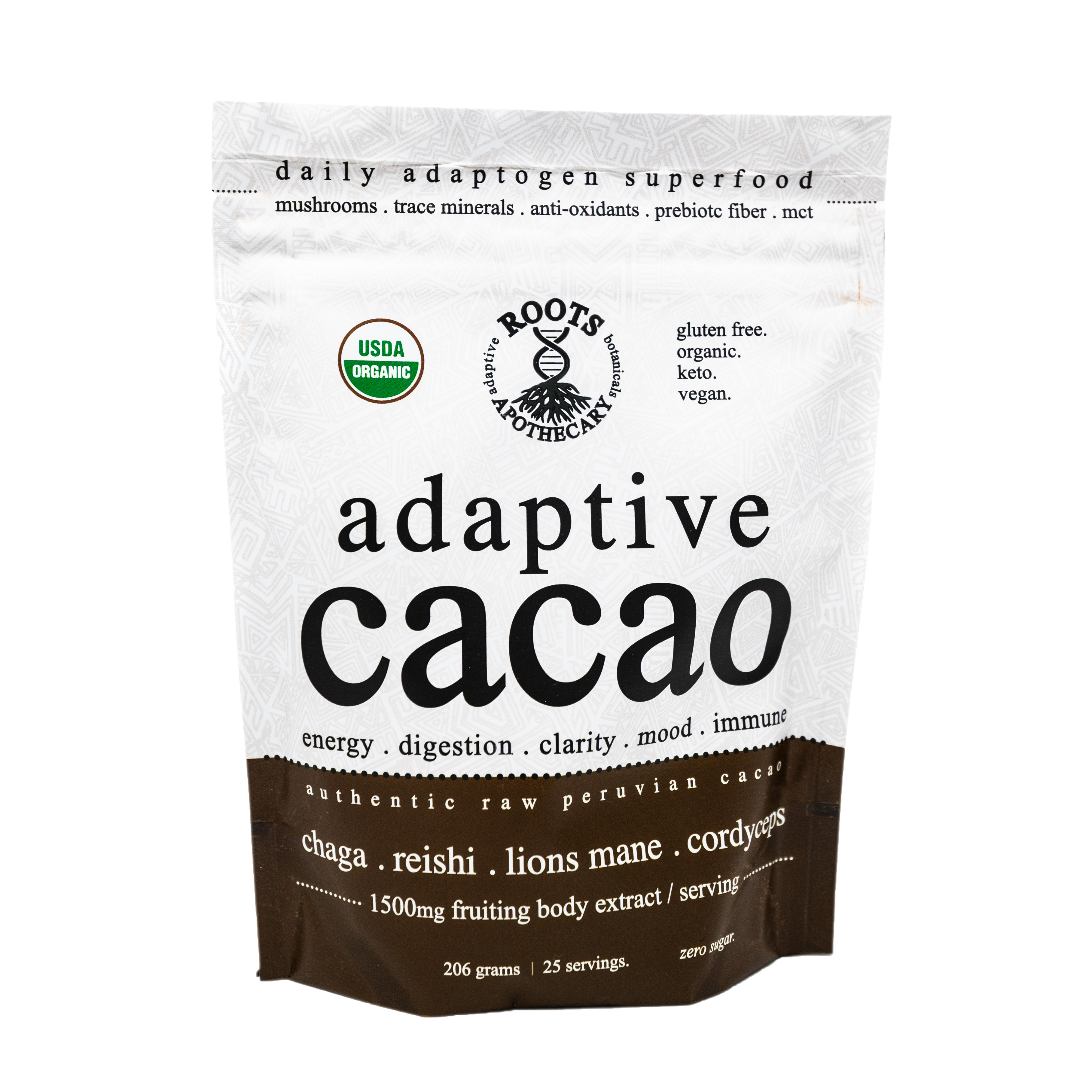 adaptive greens + cacao stack