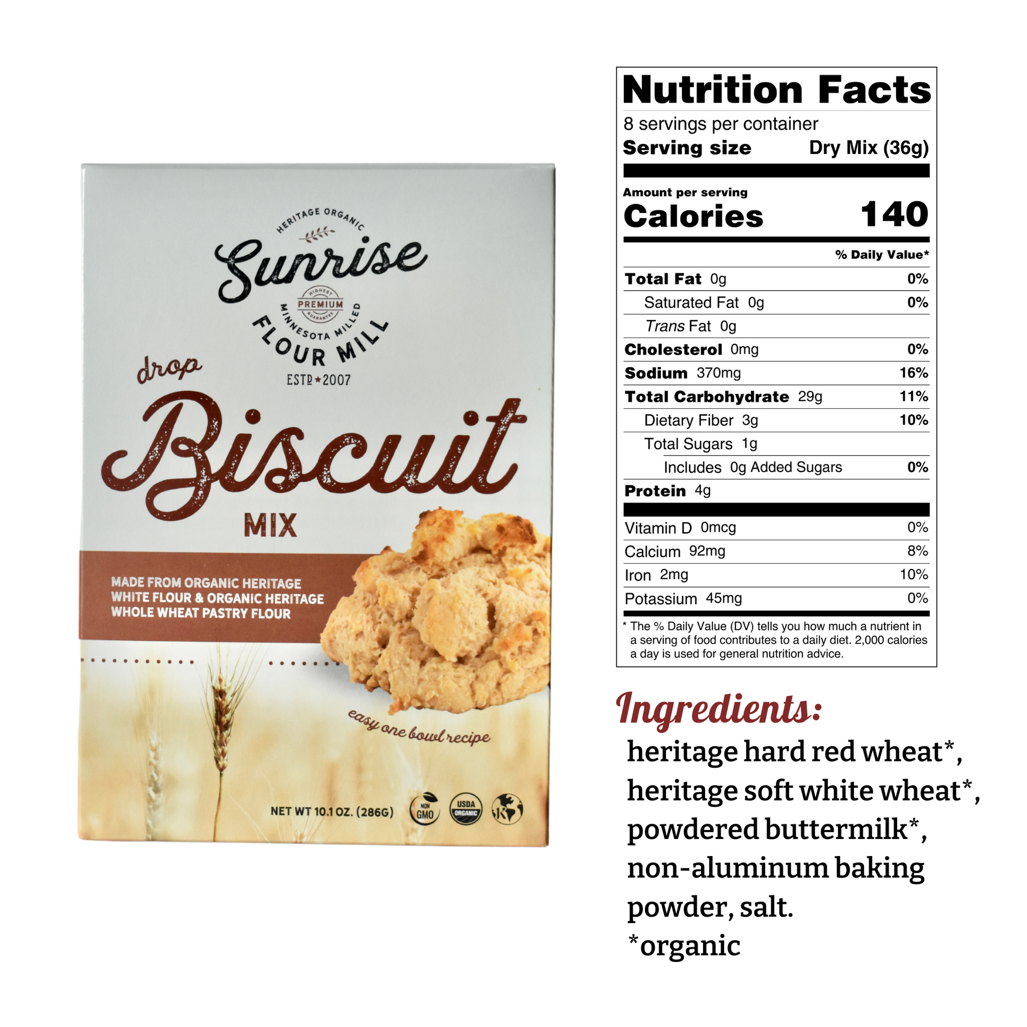 Heritage Drop Biscuit Mix