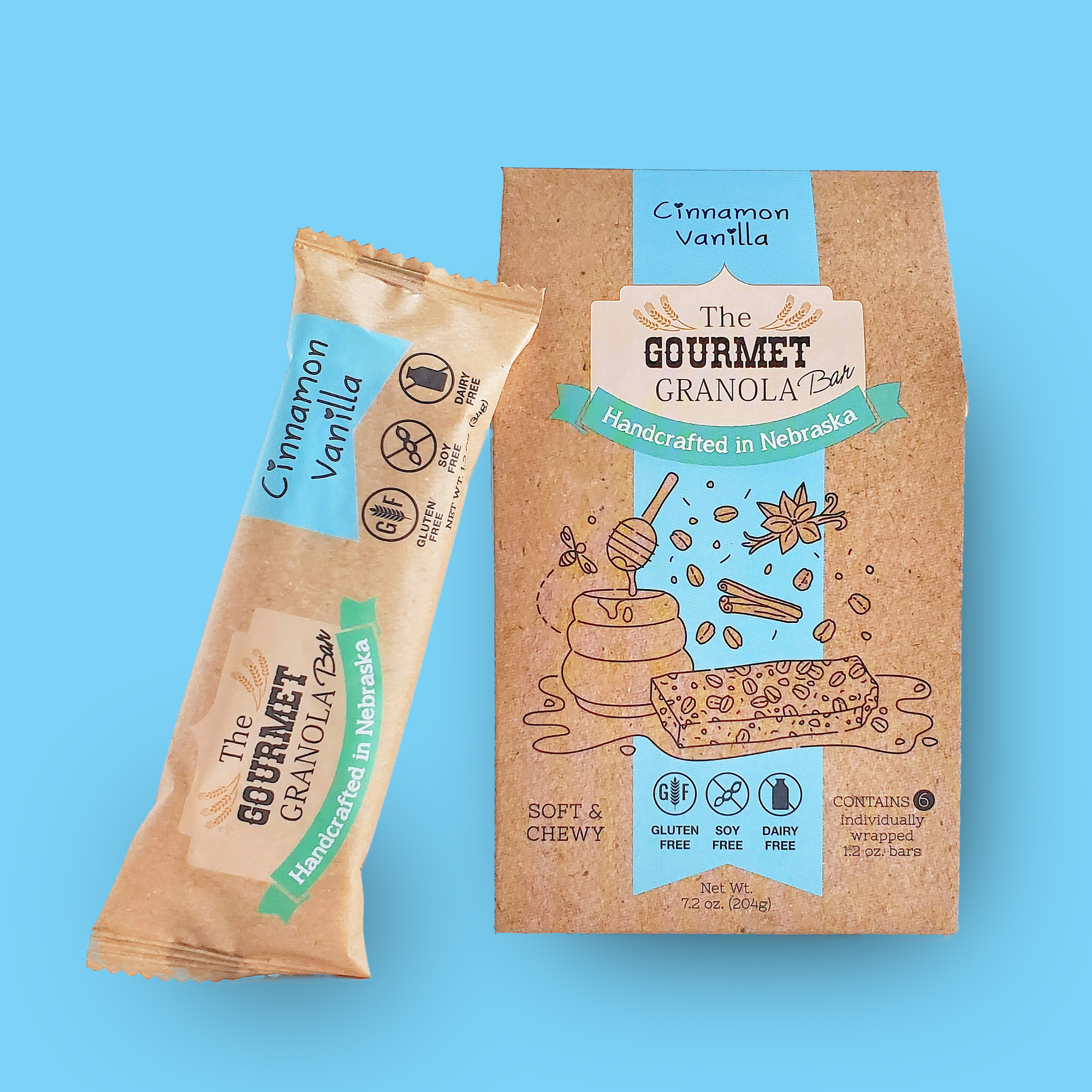 Cinnamon Vanilla Granola Bars