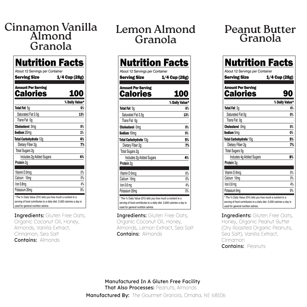 Granola 3 Bag Bundle - Best Sellers