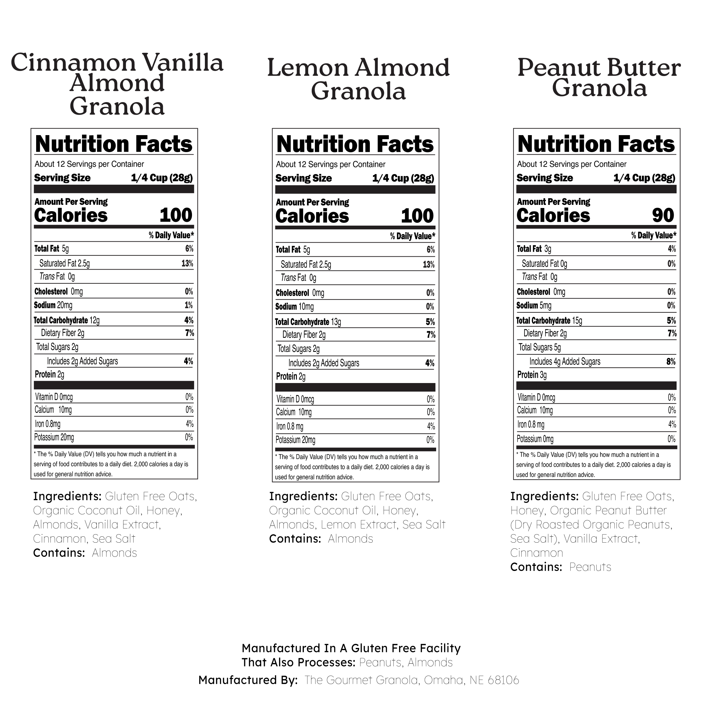 Granola 3 Bag Bundle - Best Sellers