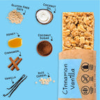 Cinnamon Vanilla Granola Bars
