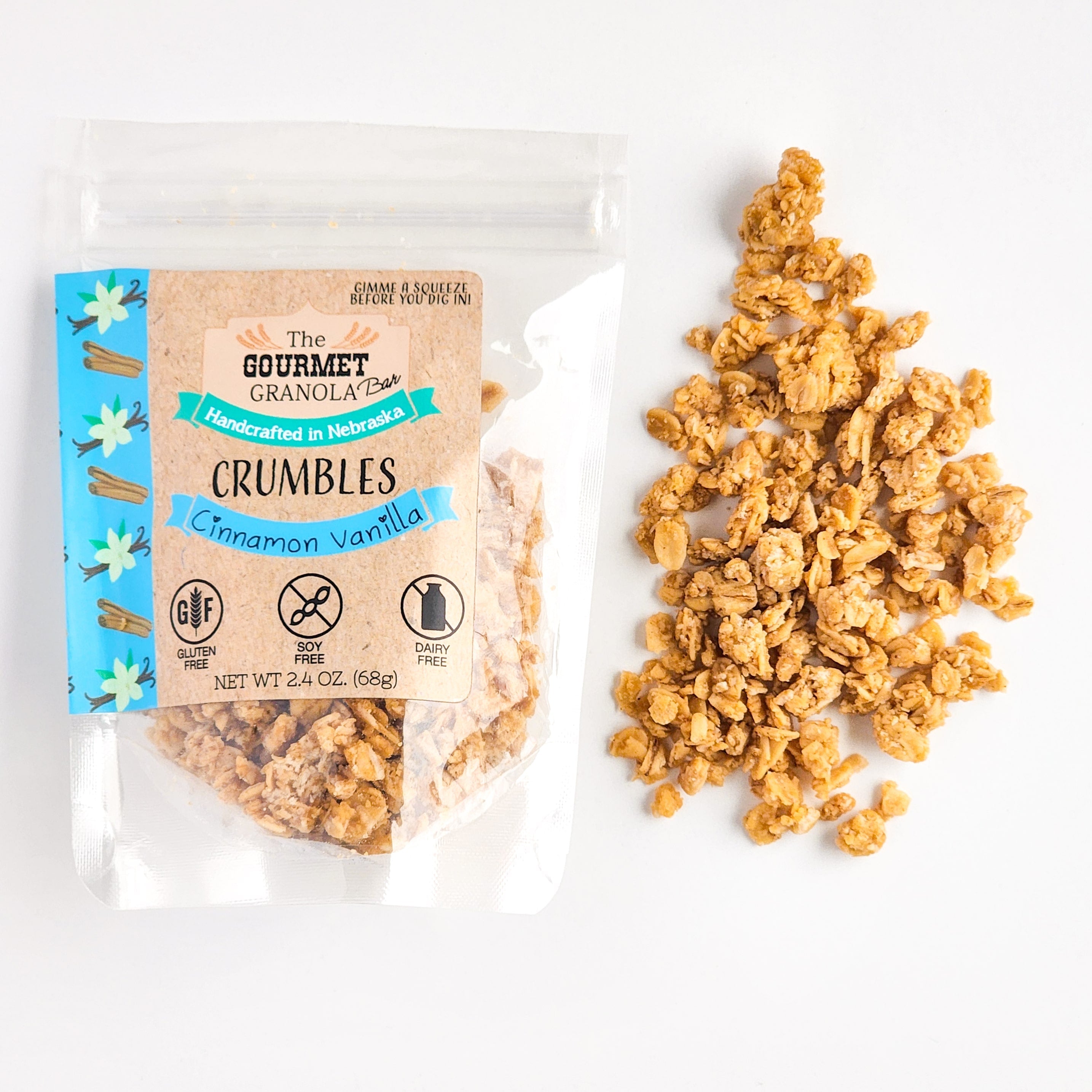 Cinnamon Vanilla Crumbles
