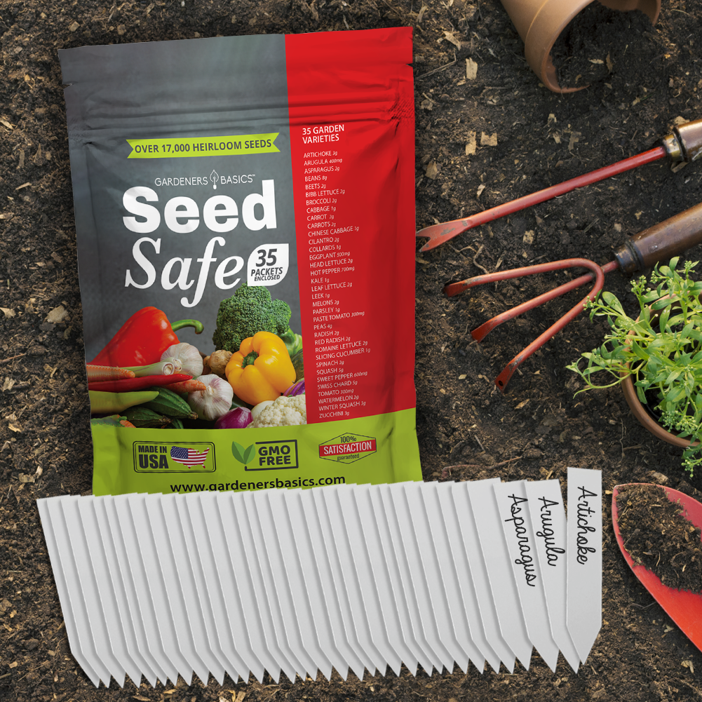 Seed Safe Survival Seed Kit - 35 Variety Pack