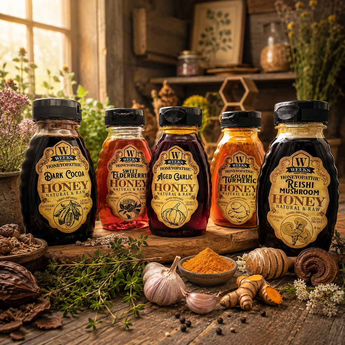 Raw Infused Honey for Daily Routines
