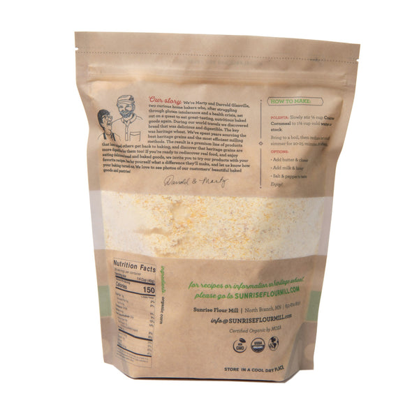 Organic Coarse Cornmeal