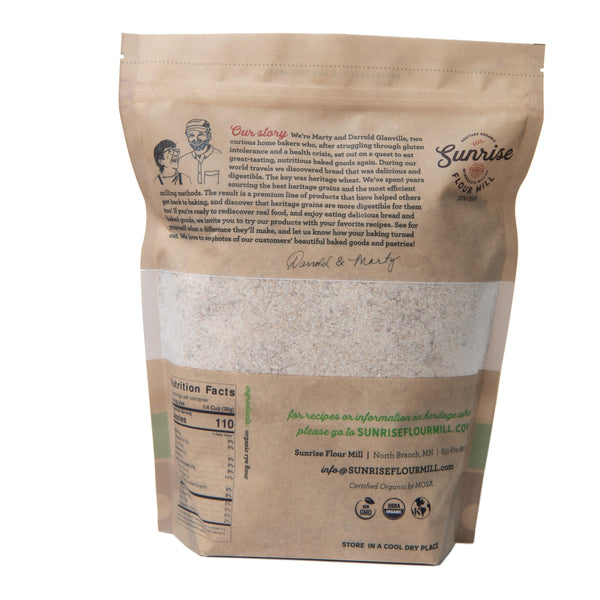 Organic Coarse Rye Flour (Pumpernickel)