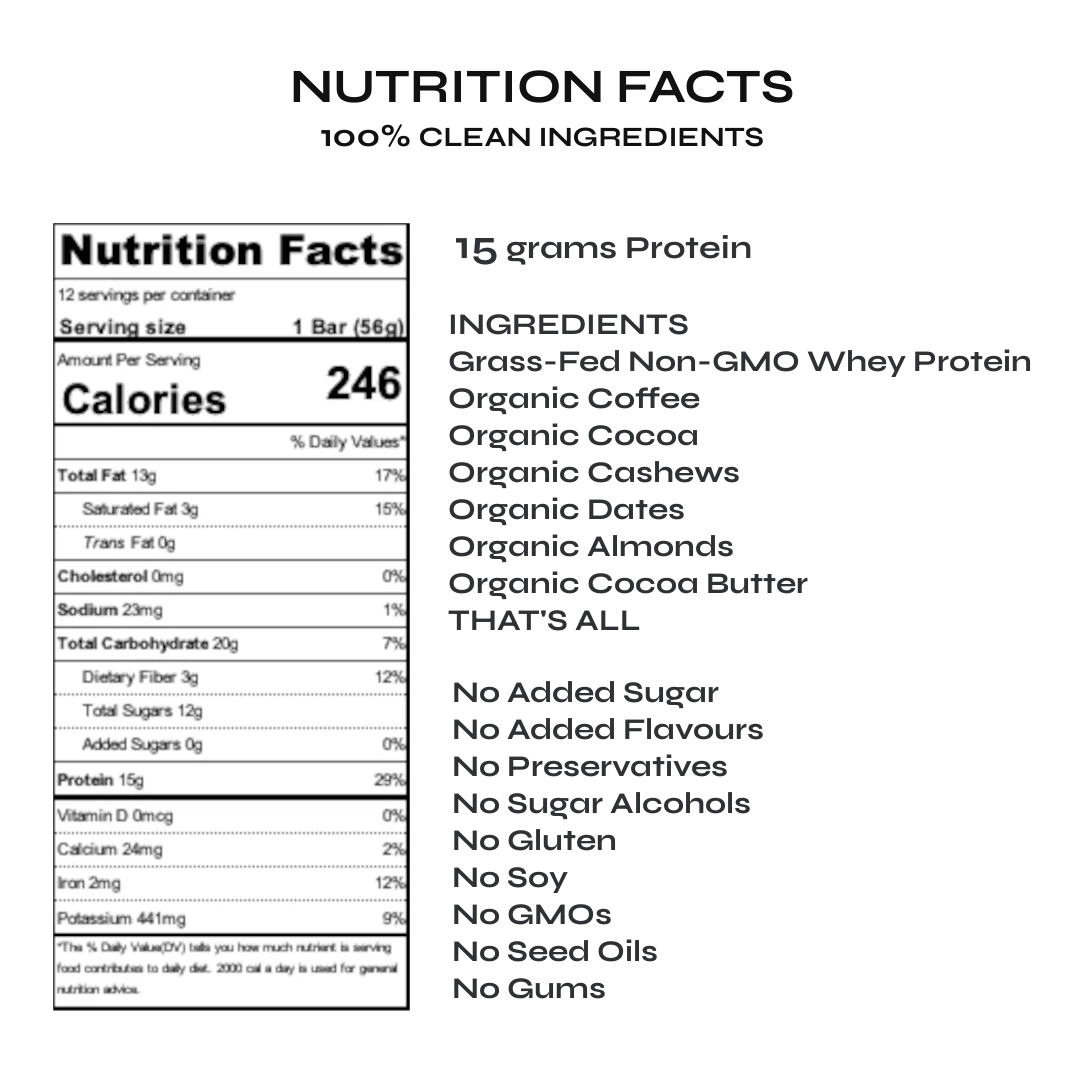Coffee Protein Bar