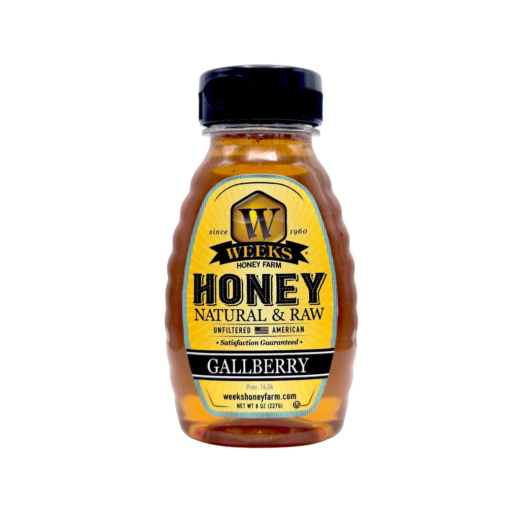 Our Best All-Natural Pure Raw Gallberry Honey | Weeks Honey Farm