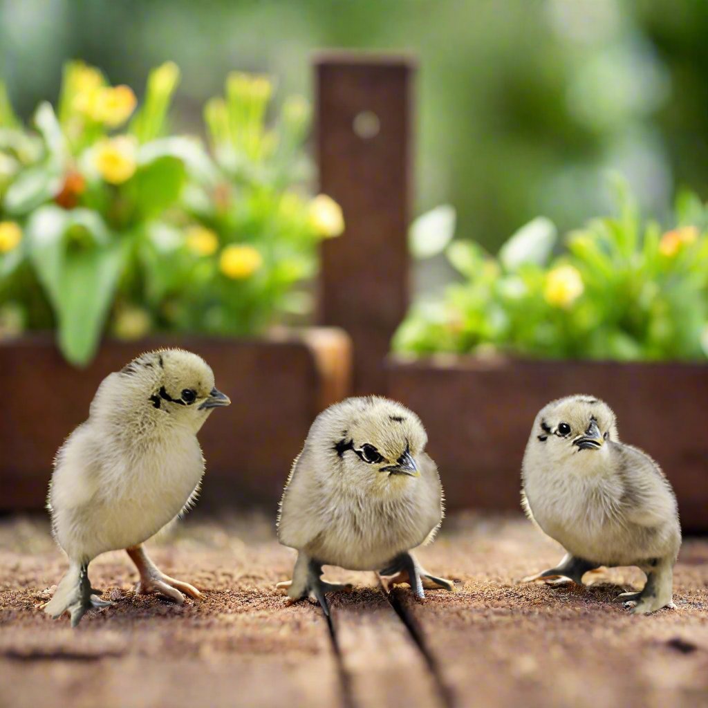 Silkie Chicks – Buy 6 + 3 Bonus Free (9 Unsexed, Mixed Colors, Shipping Included)