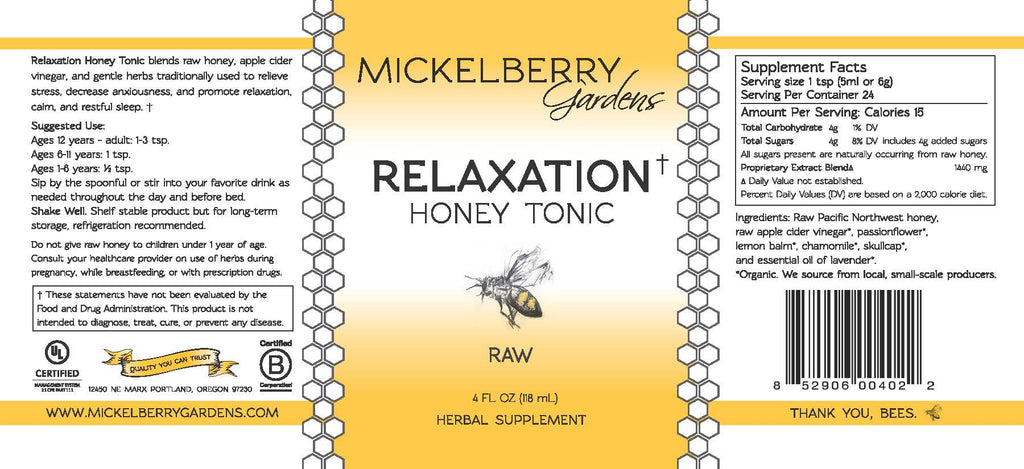 Relaxation Honey Tonic