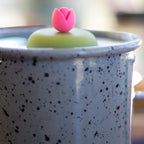 Floating Pink Tulip Flower Tea Infuser - Cute Tea Infuser for Loose Leaf Tea
