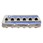 Henlay Jumbo Egg Cartons for 12 Farm Fresh Eggs – Durable & Reusable Egg Carton, 20 or 75 Pack