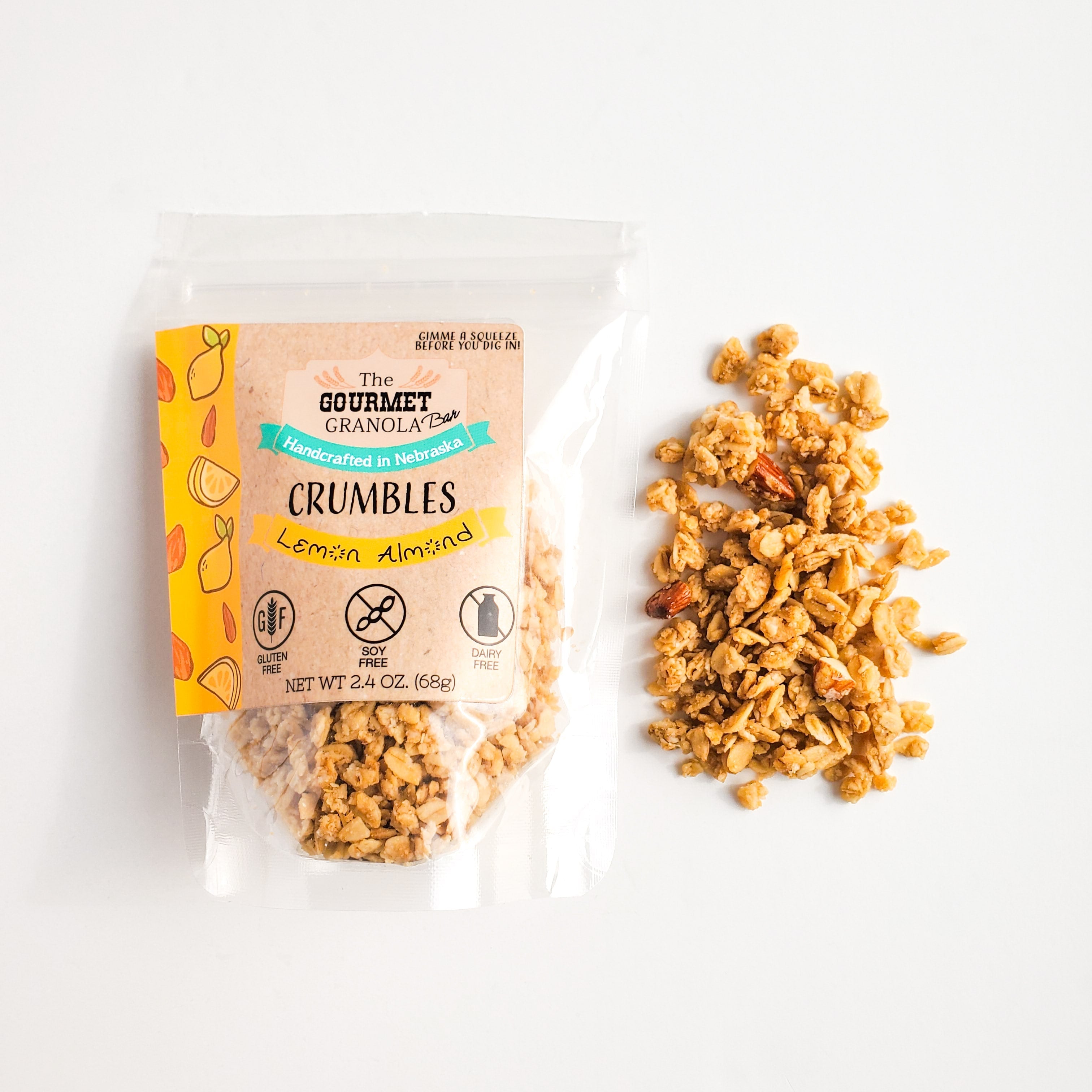 Lemon Almond Crumbles
