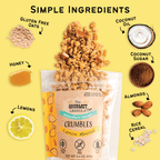 Lemon Almond Crumbles