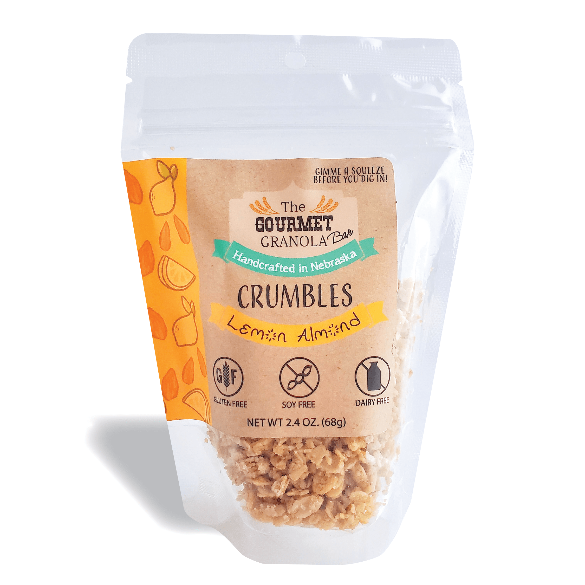Lemon Almond Crumbles