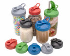 Pour & Store Shaker Lid with Carry Loop for Mason Jars