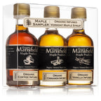 3 pack Infused Vermont Maple Syrup Sampler Set