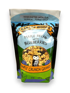 New - 10 oz Maple Crunch Granola - Maple Pecan with Blueberries