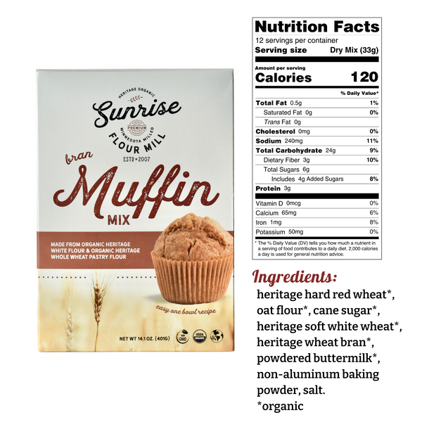 Heritage Bran Muffin Mix