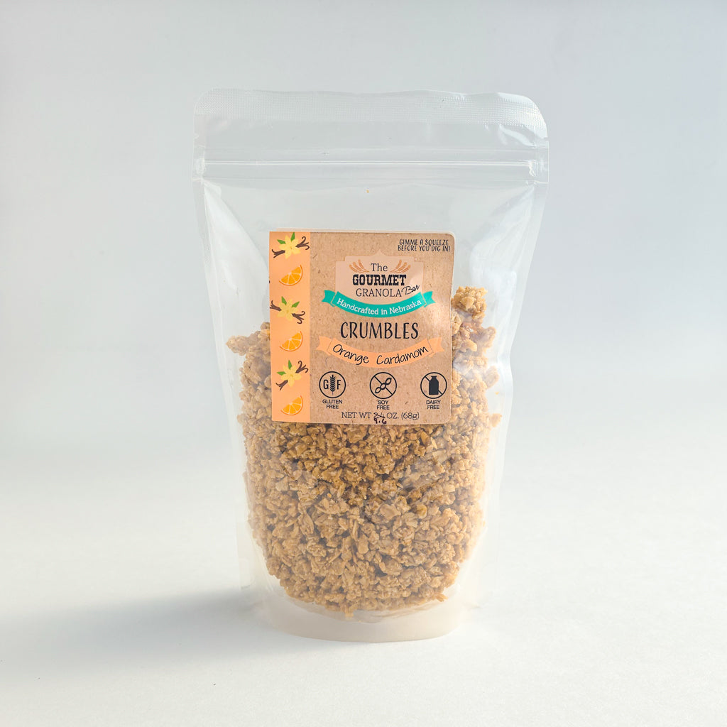 Orange Vanilla (Orange Cardamom) Crumbles