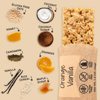 Orange Vanilla (Orange Cardamom) Granola Bars