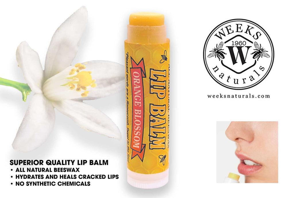 Beeswax Lip Balm | Singles, Twin Packs & Cases | Weeks Honey Farm