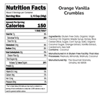 Orange Vanilla (Orange Cardamom) Crumbles