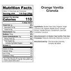Orange Vanilla (Orange Cardamom) Granola