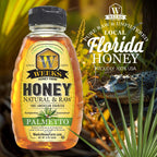 Weeks Pure, Raw & Unfiltered Saw Palmetto Honey, USA | Weeks Honey Farm