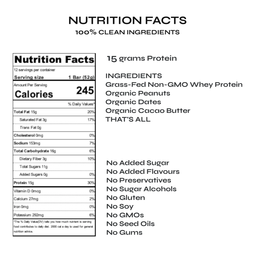 Peanut Protein Bar