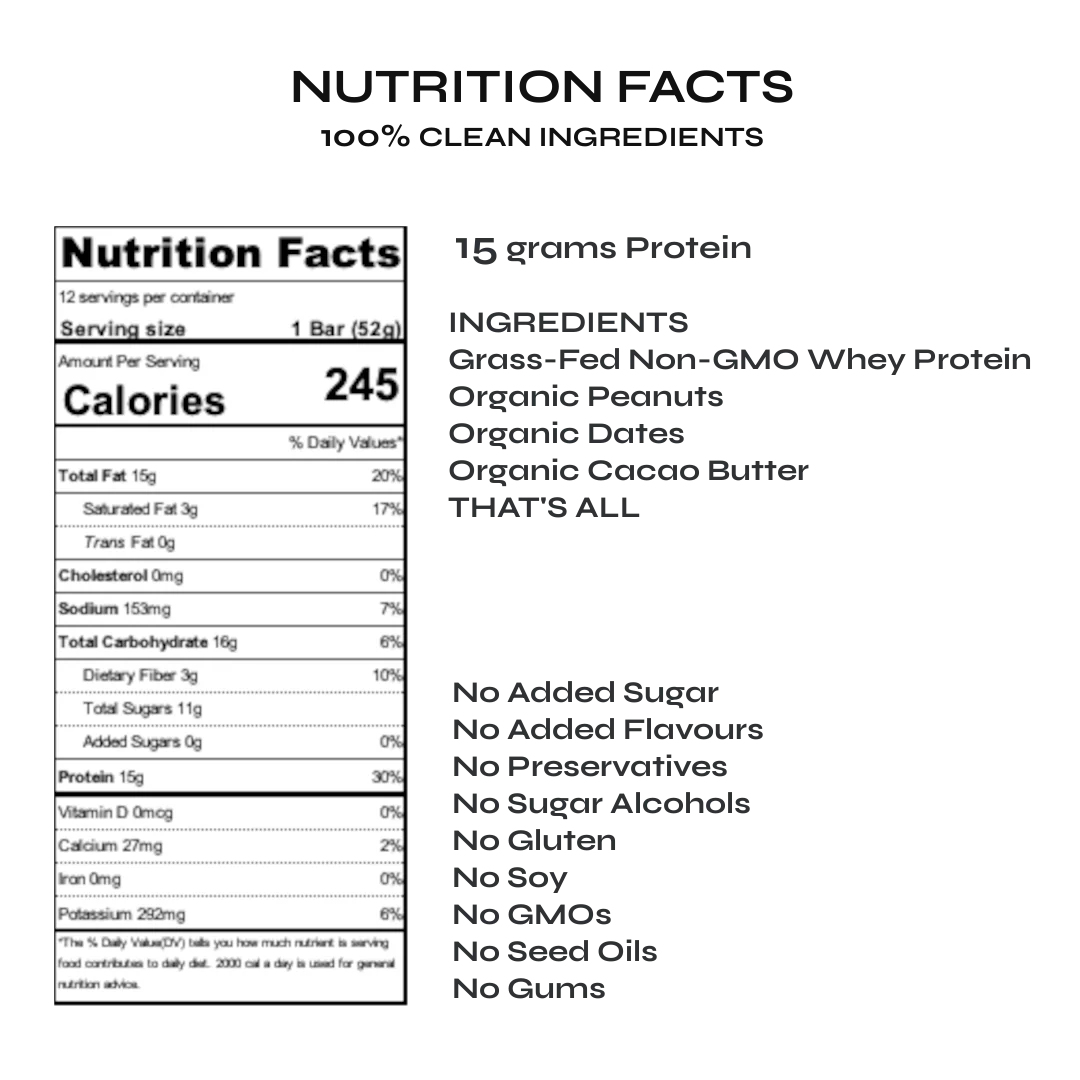 Peanut Protein Bar