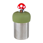 Floating Red Mushroom Cottage Tea Infuser - Cute Tea Infuser for Loose Leaf Tea